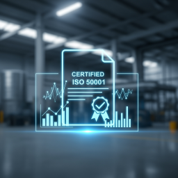 Ihre Druckluftanlage verliert Energie? Senken Sie Kosten, steigern Sie die Effizienz &amp; erfüllen Sie ISO 50001. Jetzt anfragen!