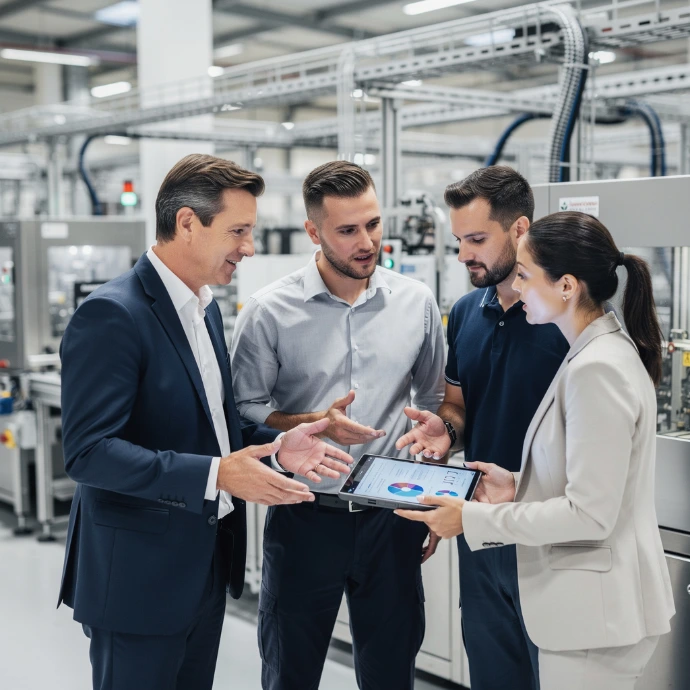 Ihre Druckluftanlage verliert Energie? Senken Sie Kosten, steigern Sie die Effizienz &amp; erfüllen Sie ISO 50001. Jetzt anfragen!